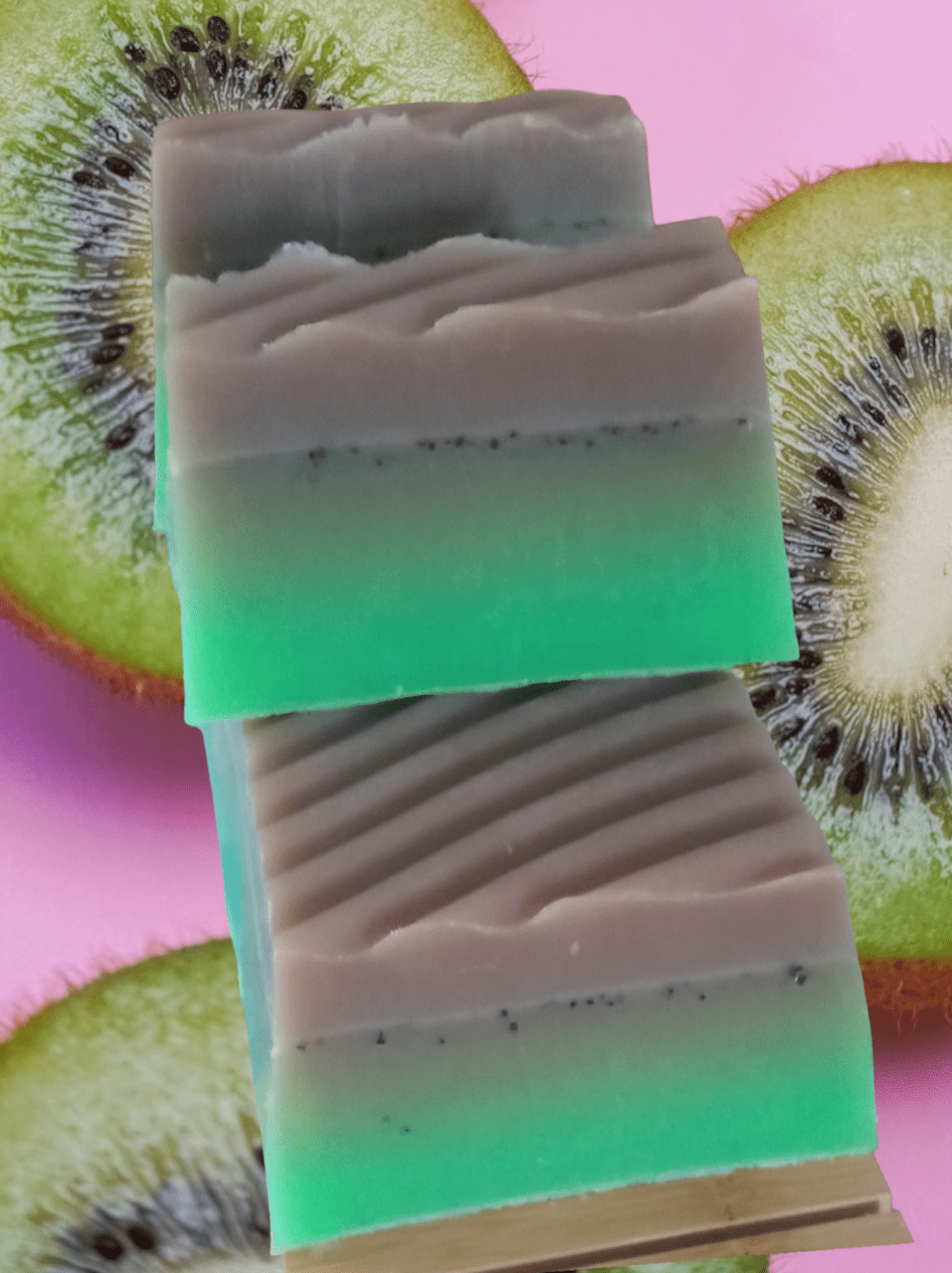 Savon artisanal saveur kiwi