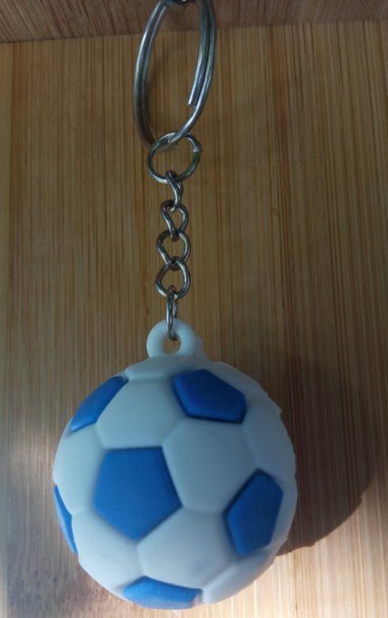 Porte clefs simple ballon de foot