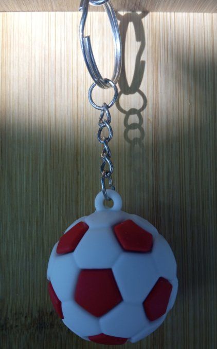 Porte clefs simple ballon de foot